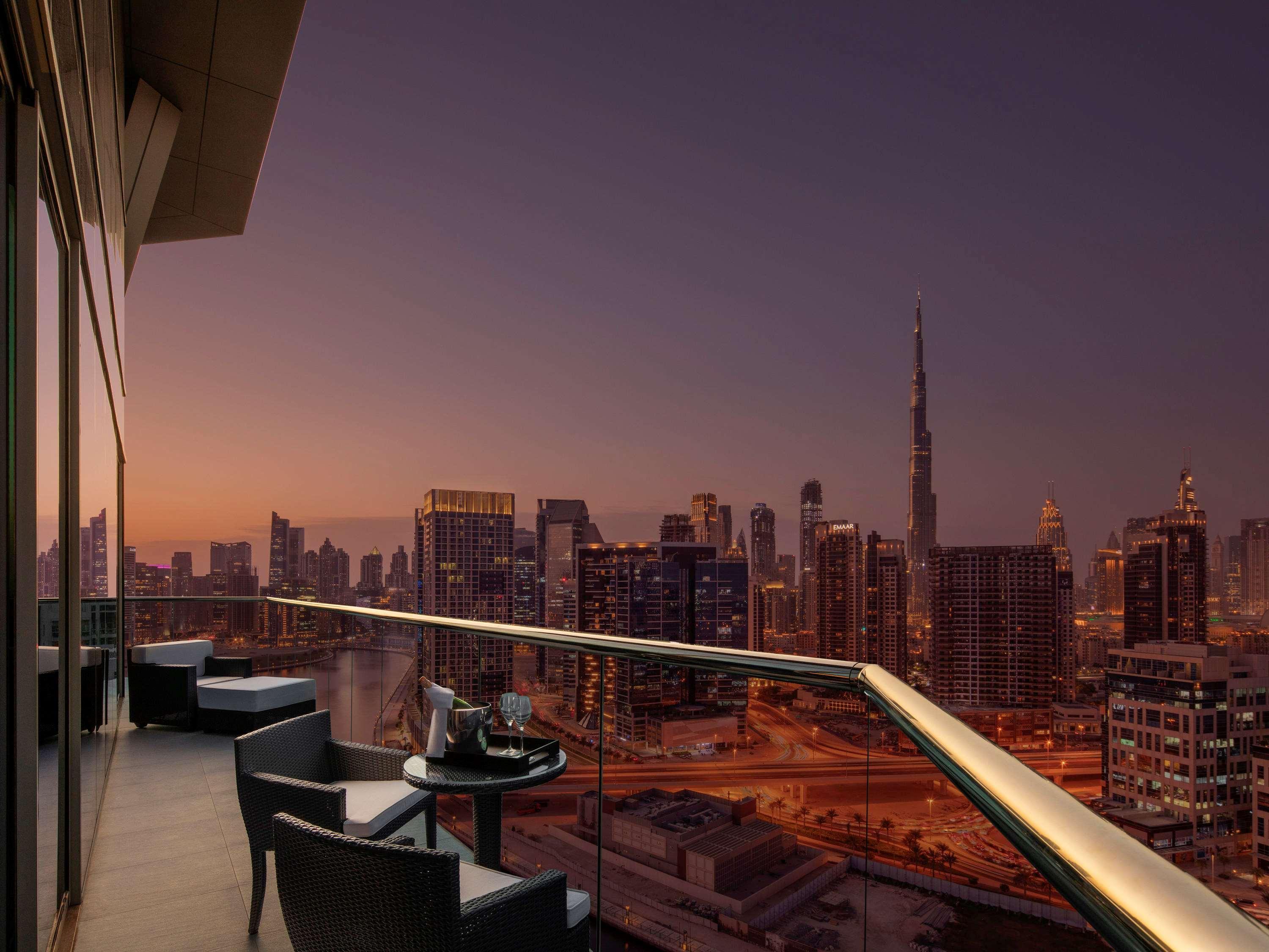 Hyde Hotel Dubai Buitenkant foto